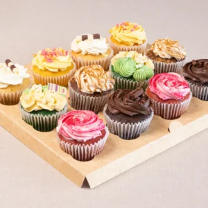 12 ASSORTED CUPCAKES