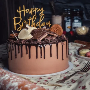 LOADED BISCUIT DRIP CAKE