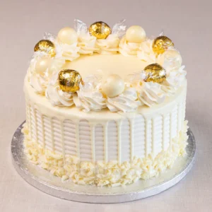 LINDOR WHITE CHOCOLATE CREAM CAKE