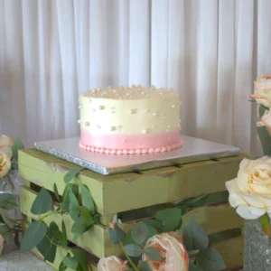 MULTI COLOUR PEARL WEDDING CAKE